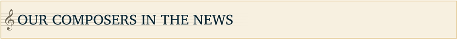 Composers in the News Banner